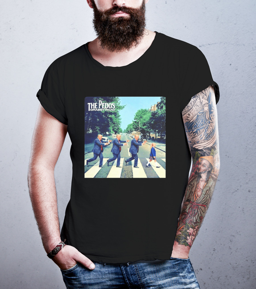 The Pedos Grabby Road Trump Chasing A Girl T-Shirt