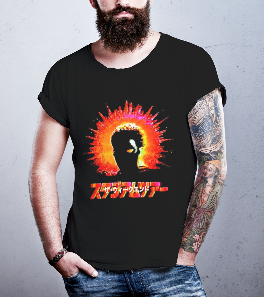 The Weeknd Cyberpunk Japanese Art Explosion T-Shirt