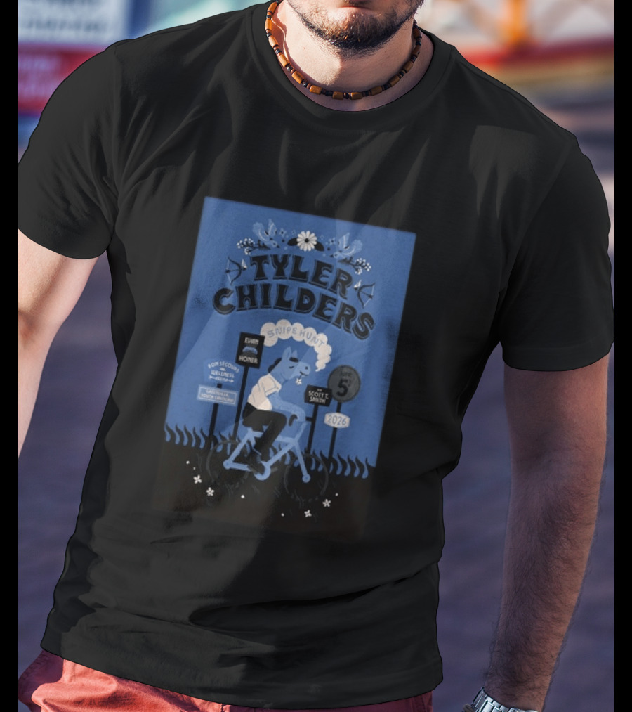 Tyler Childers Snipe Hunt Live At Bon Secours Wellness Arena Greenville June 5 2026 T-Shirt