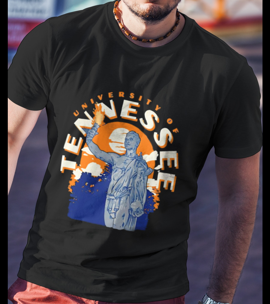 University Of Tennessee Torchbearer Sunset Scene T-Shirt