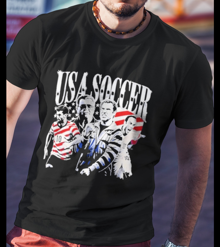 USA Soccer Christian Pulisic Landon Donovan Will Ferrell Kicking And Screaming T-Shirt