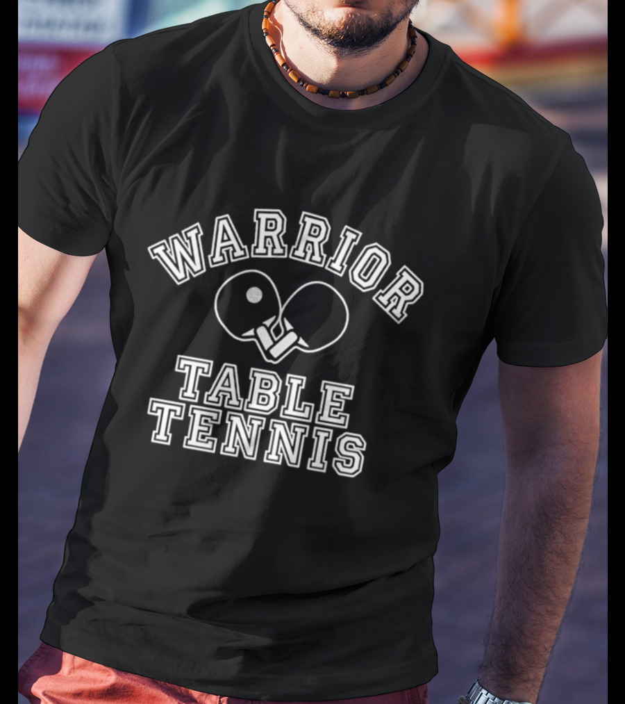 Warrior Table Tennis Paddles Ping Pong T-Shirt