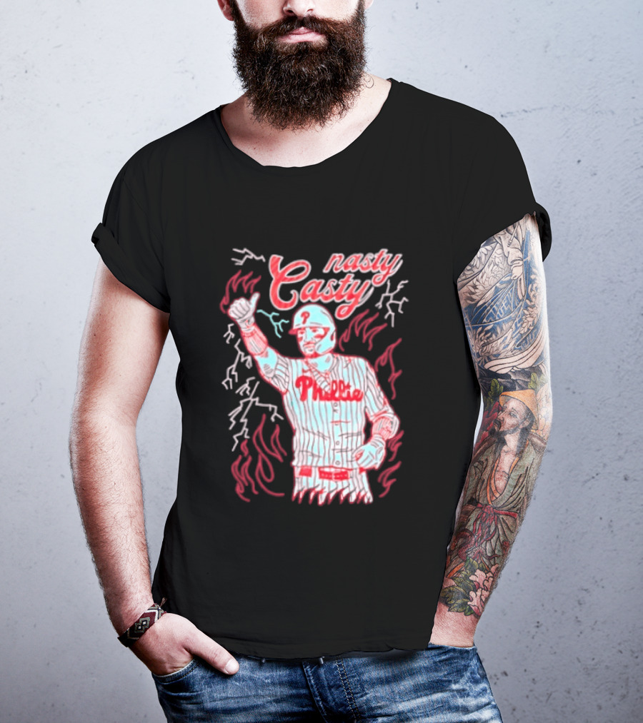 Nasty Casty Philadelphia Phillies Bryce Harper T-Shirt