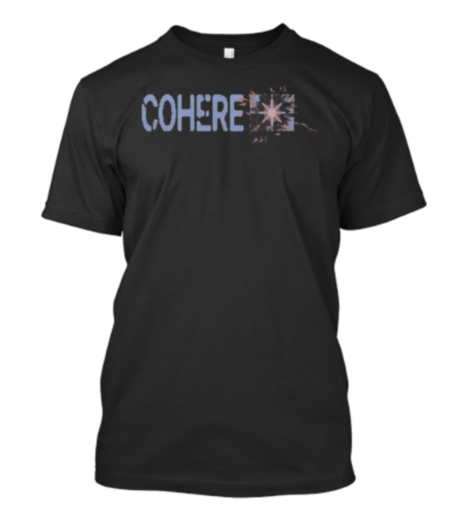 Cohere North Star Brushstroke Effect T-Shirt