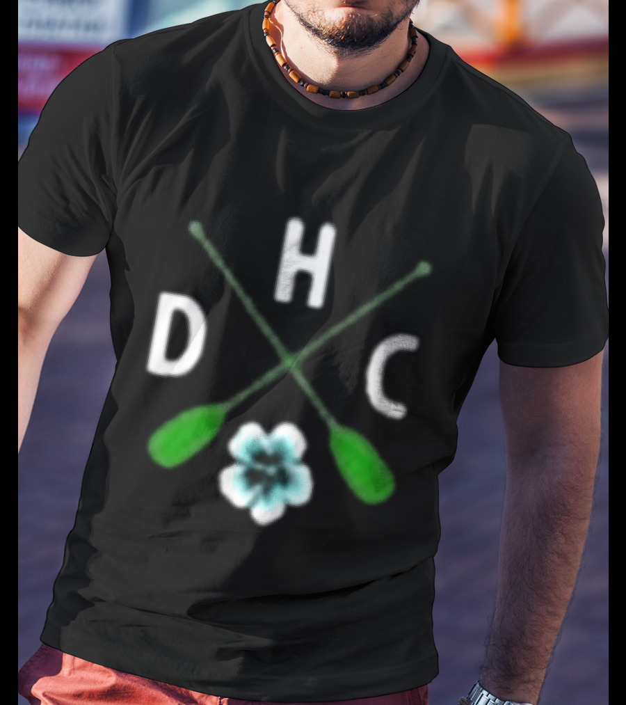 Dance Hall Crashers DHC Exclusive Hawaii Paddles And Flower T-Shirt