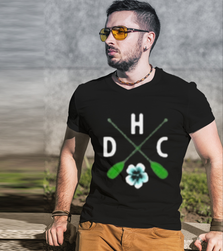 Dance Hall Crashers DHC Exclusive Hawaii Paddles And Flower T-Shirt