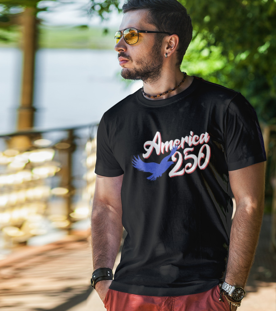 America 250 Eagle Anniversary Celebration T-Shirt