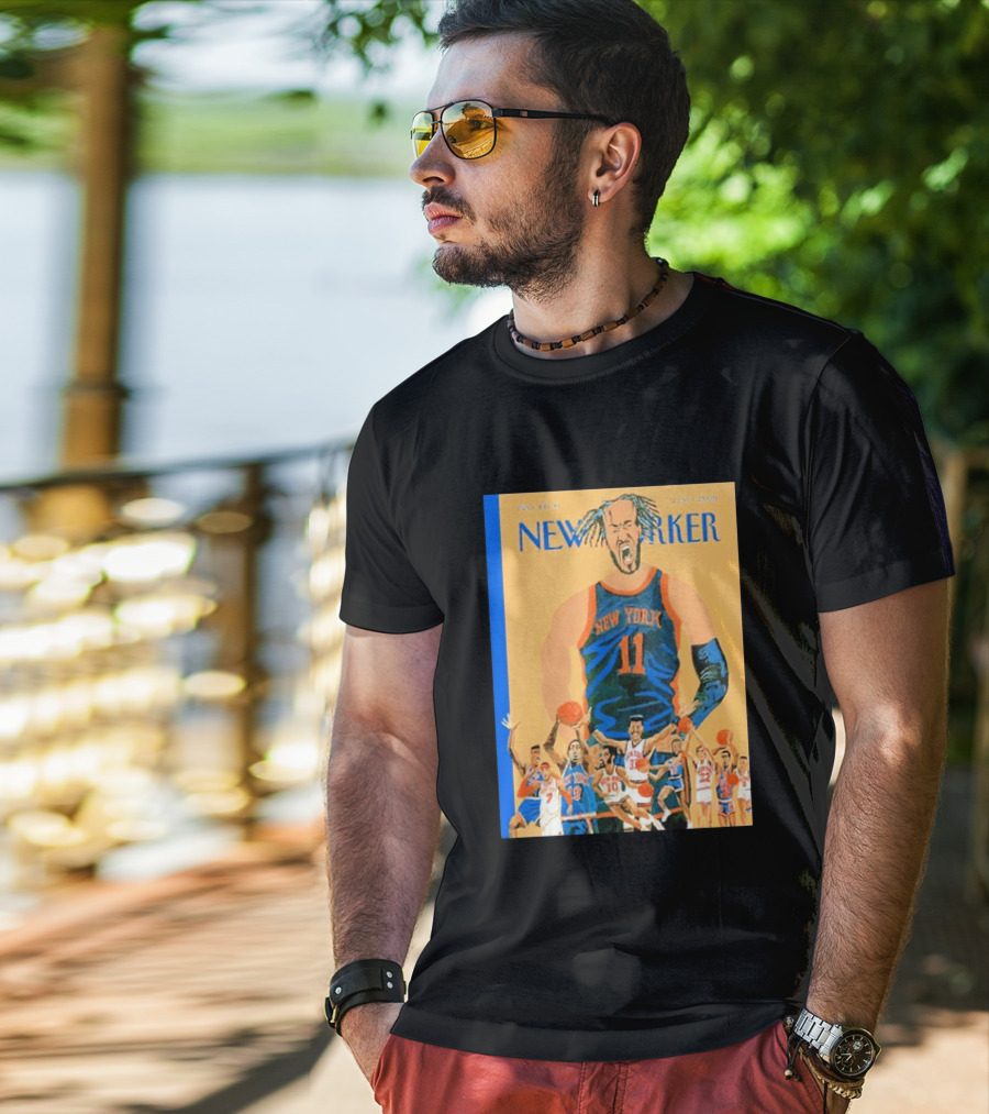 Kings Of New York Jalen Brunson New York Knicks New Yorker Issue Jan 1 2024 Basketball Players T-Shirt