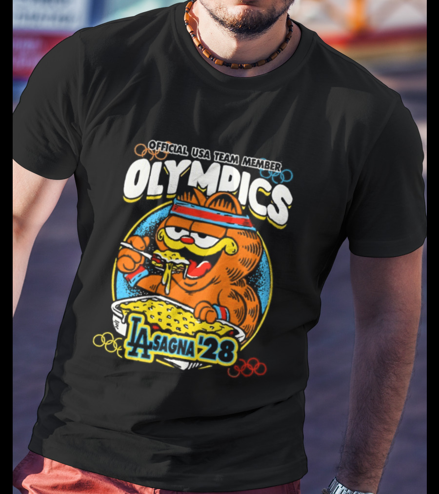 Official Usa Team Member Olympics Lasagna 28 T-Shirt
