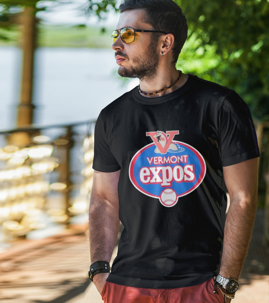 Vermont Expos Baseball Gator T-Shirt