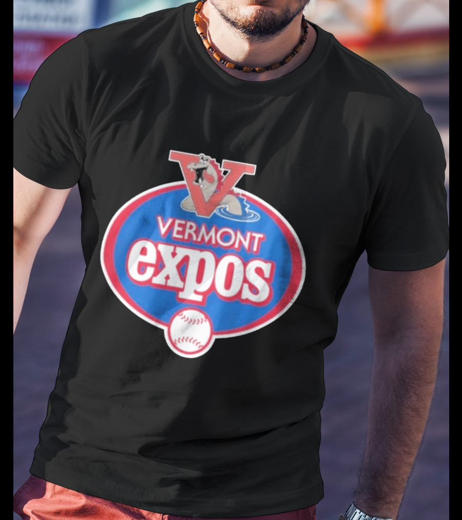 Vermont Expos Baseball Gator T-Shirt