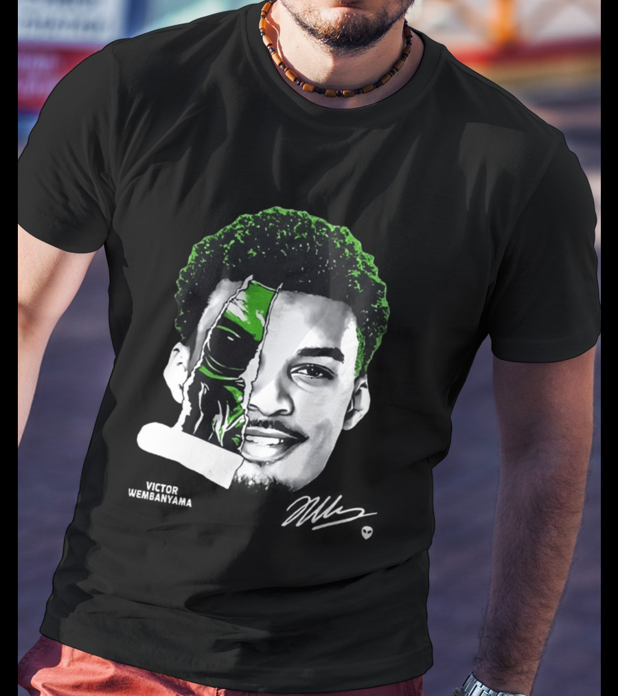 Wemby Alien Victor Wembanyama San Antonio Spurs NBA T-Shirt