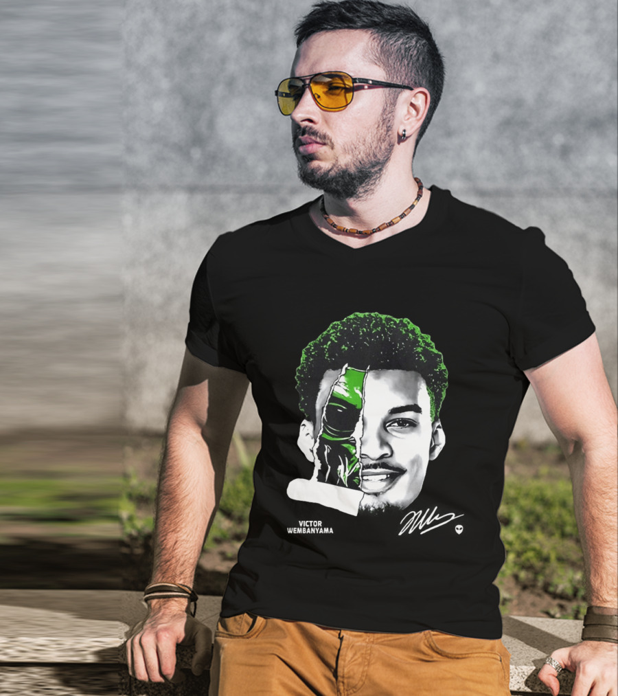 Wemby Alien Victor Wembanyama San Antonio Spurs NBA T-Shirt
