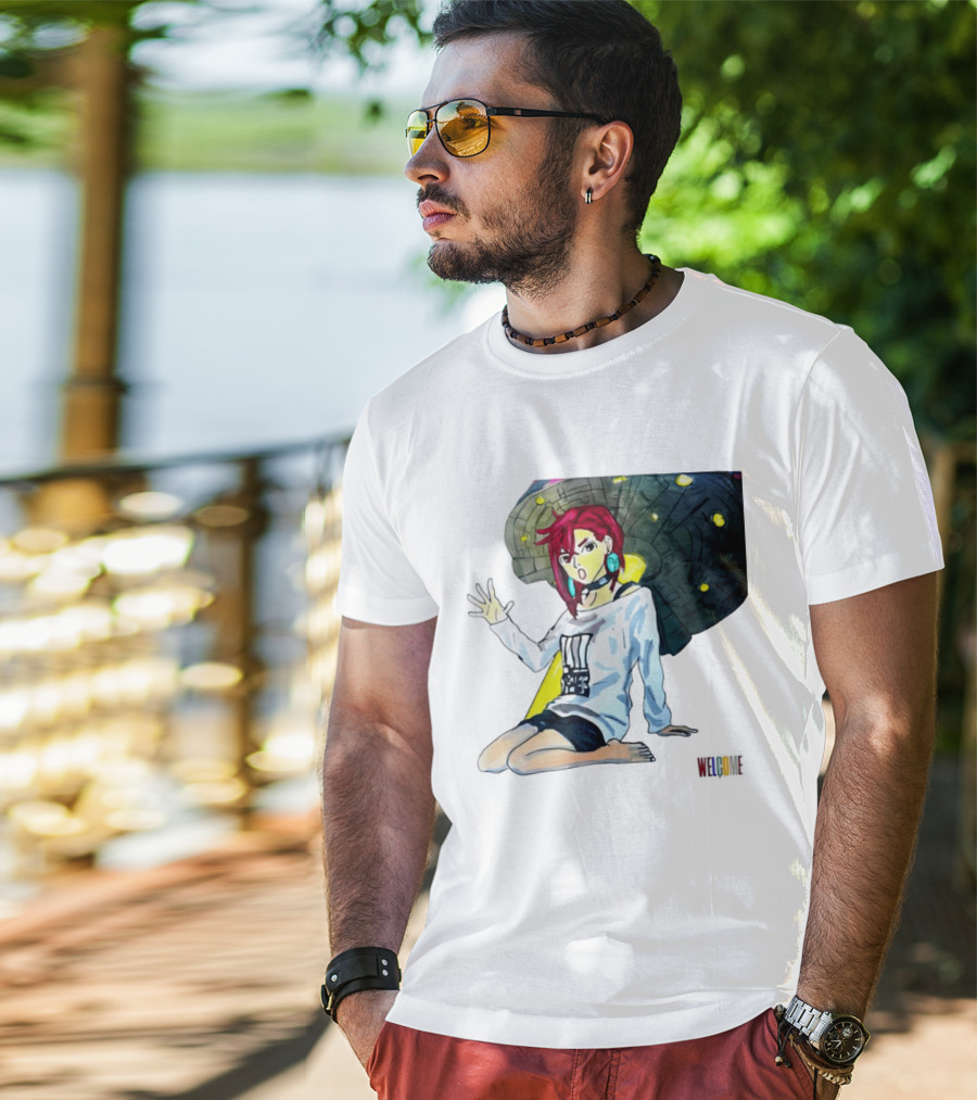 Ayase Momo UFO Anime Welcome T-Shirt