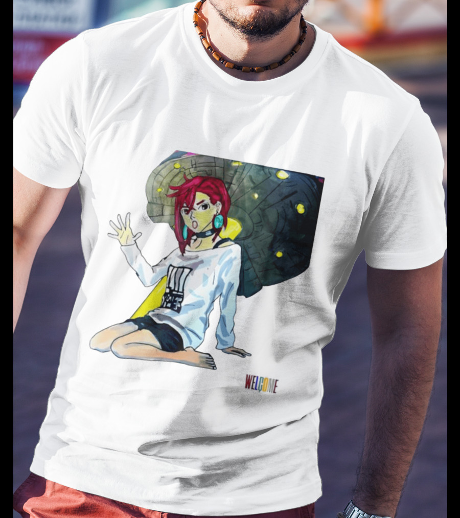 Ayase Momo UFO Anime Welcome T-Shirt