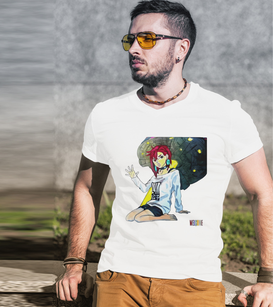 Ayase Momo UFO Anime Welcome T-Shirt