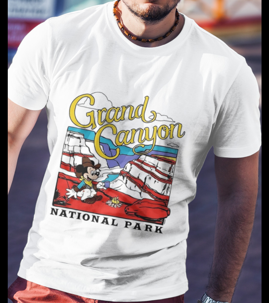 Grand Canyon National Park Mickey Mouse Adventure T-Shirt
