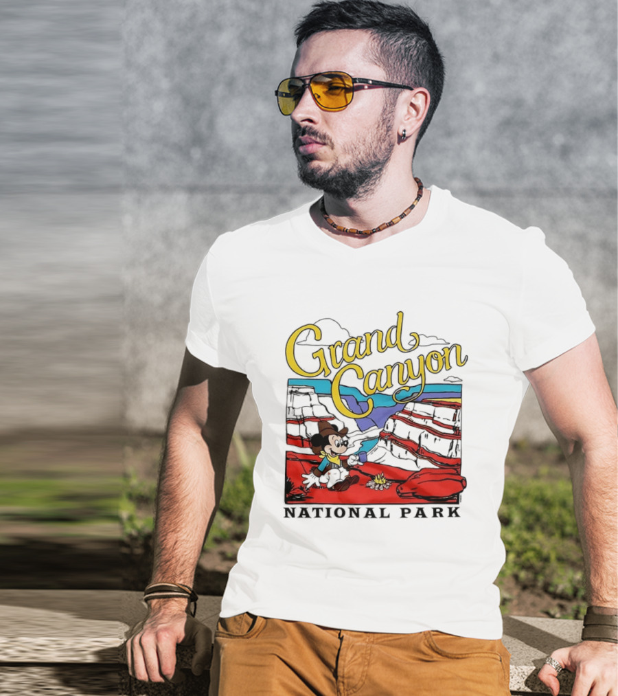 Grand Canyon National Park Mickey Mouse Adventure T-Shirt