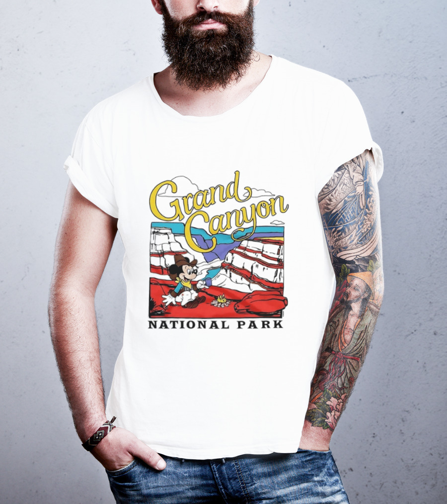 Grand Canyon National Park Mickey Mouse Adventure T-Shirt