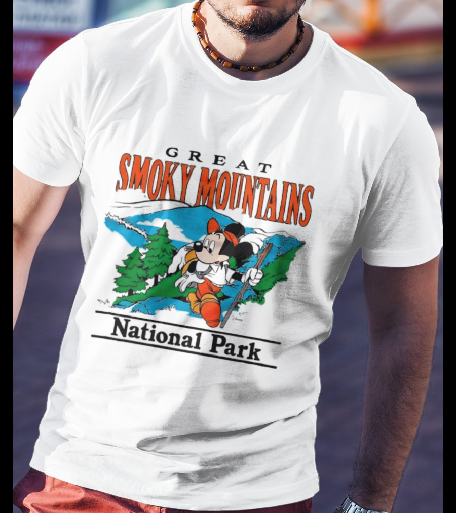 Mickey Mouse Great Smoky Mountains National Park Adventure T-Shirt