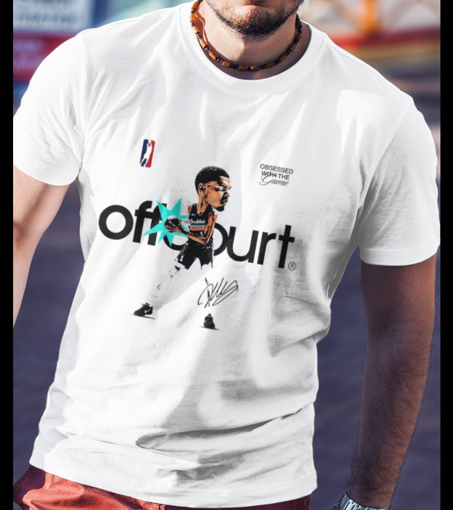 Offcourt Victor Wembanyama San Antonio Spurs Obsessed Game T-Shirt