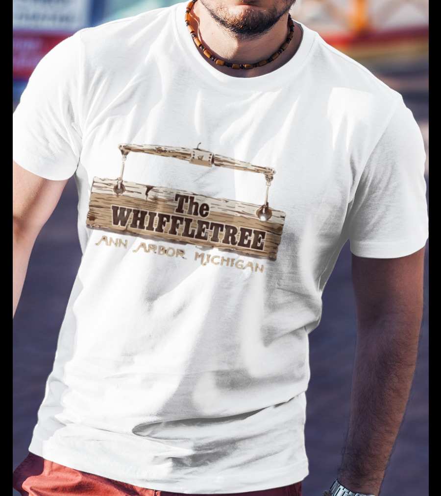 The Whiffletree Ann Arbor Michigan Rustic Sign T-Shirt