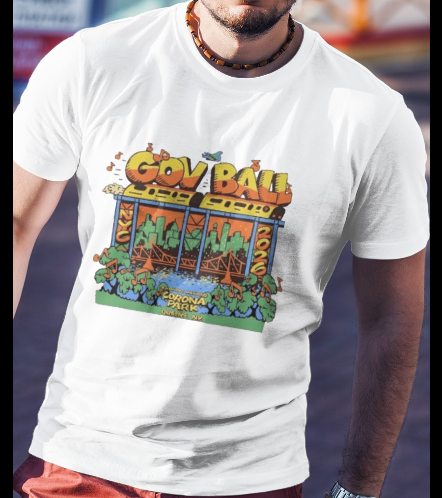 Gov Ball 2020 Flushing Meadows Corona Park Queens NY T-Shirt