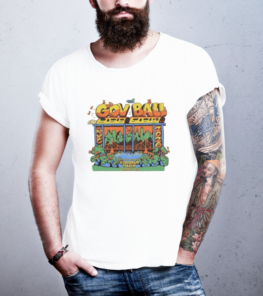 Gov Ball 2020 Flushing Meadows Corona Park Queens NY T-Shirt