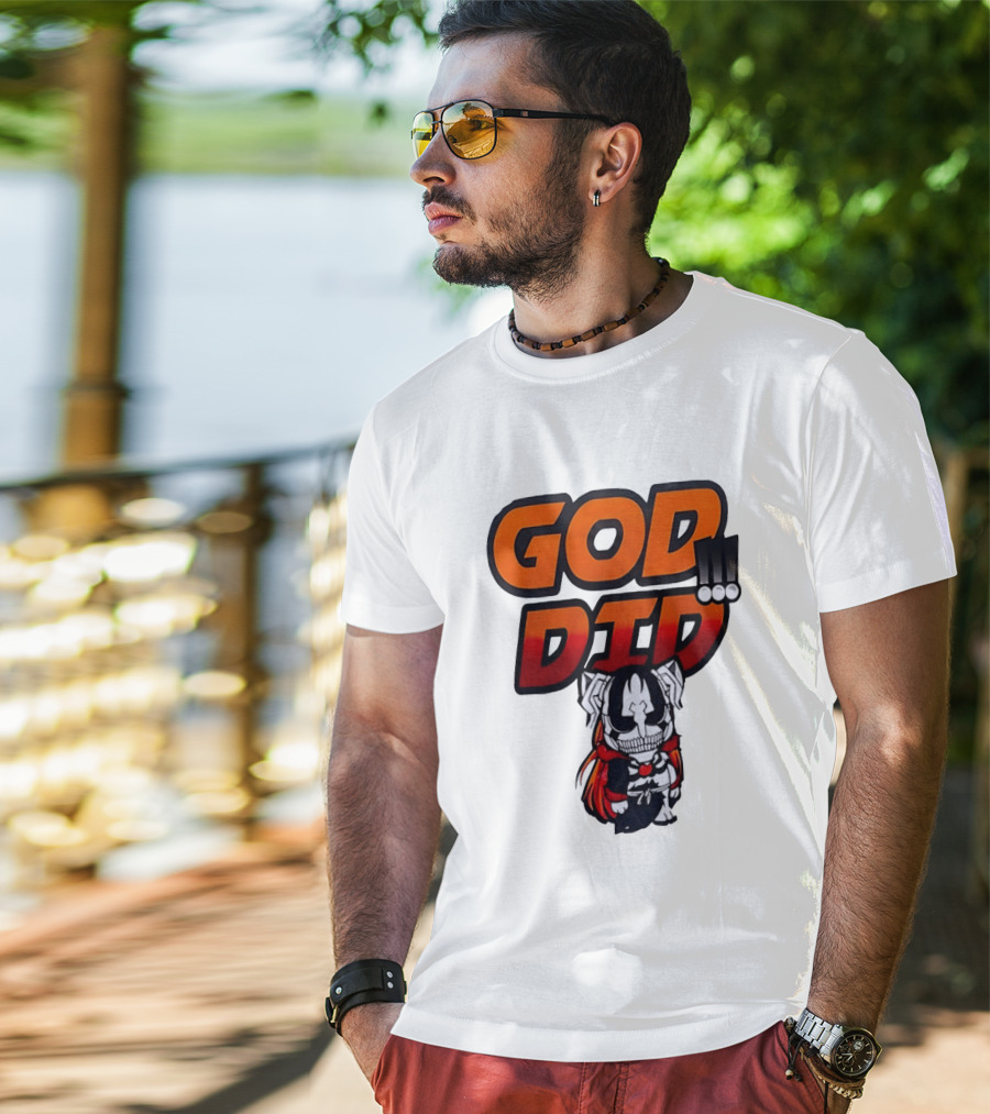 Ichigo Kurosaki God Did Bleach Anime Chibi T-Shirt