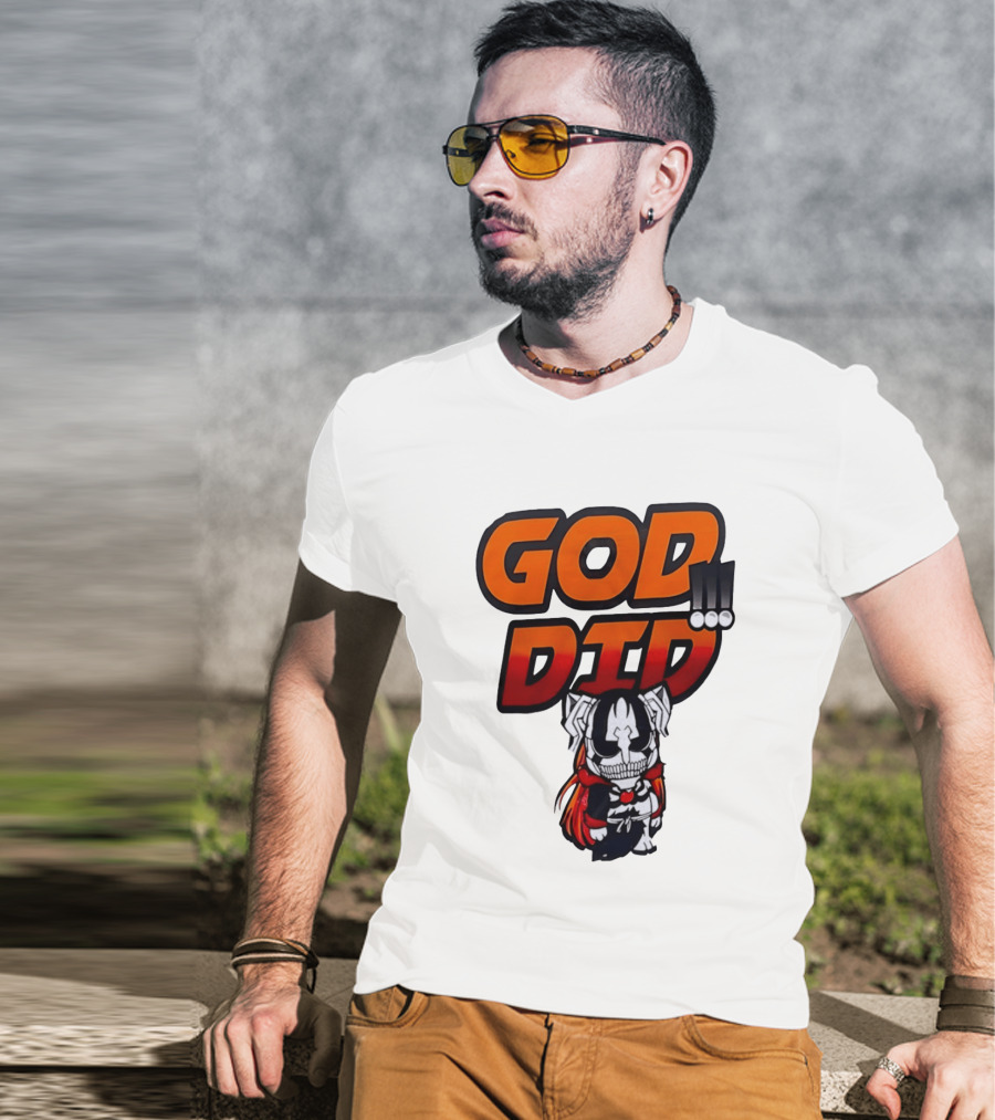 Ichigo Kurosaki God Did Bleach Anime Chibi T-Shirt