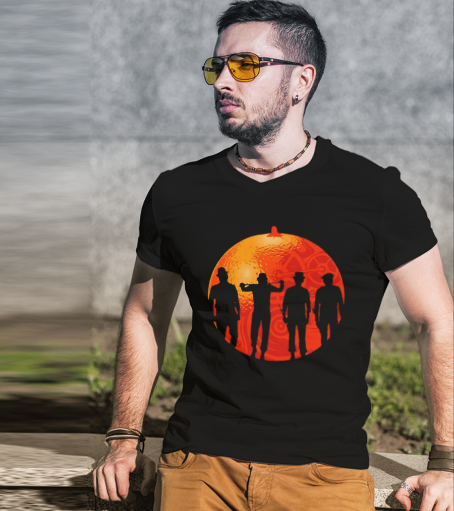 A Work Orange The Droogs Silhouettes Orange Gang T-Shirt