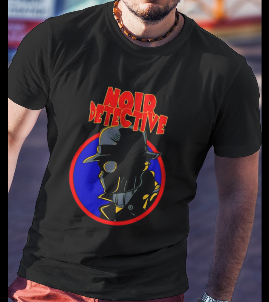 Noir Detective Private Investigator Mystery Solver T-Shirt