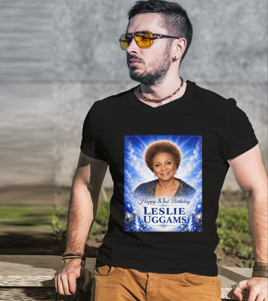 Happy 83rd Birthday Leslie Uggams Celebration T-Shirt
