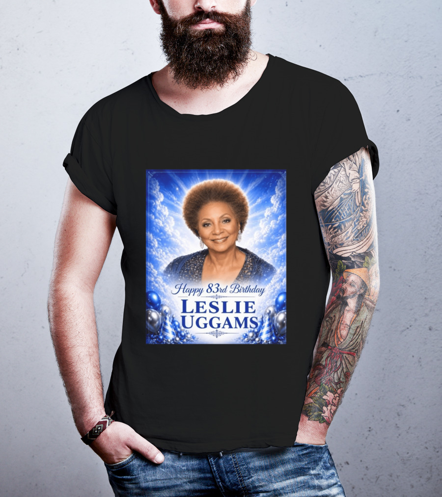 Happy 83rd Birthday Leslie Uggams Celebration T-Shirt