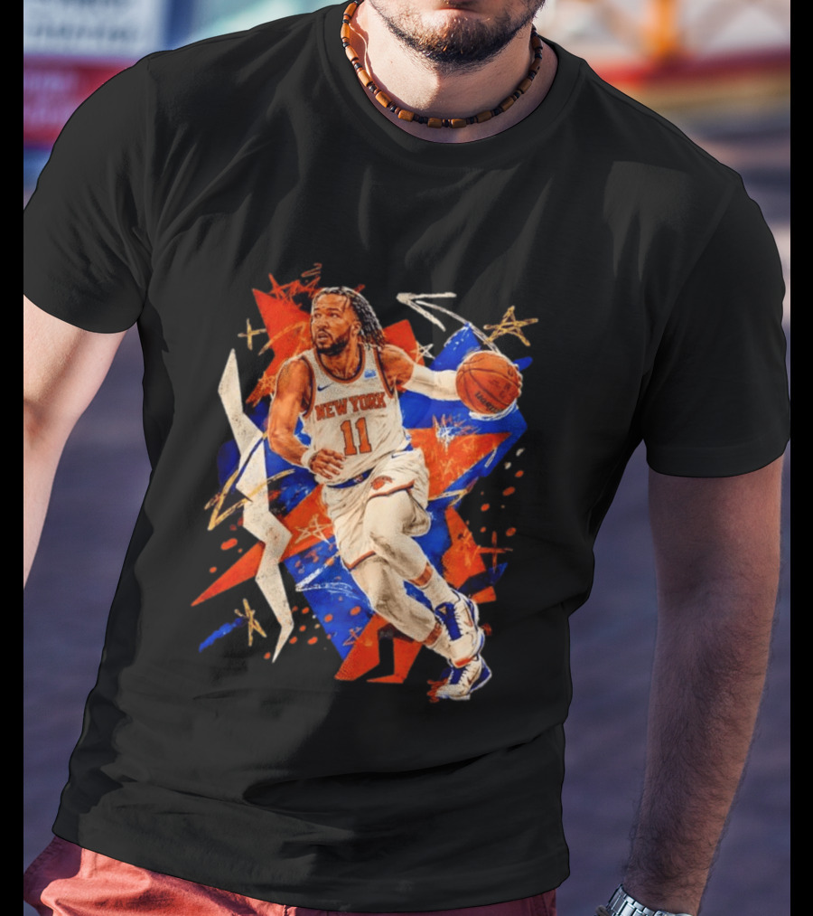 Jalen Brunson New York Knicks 11 Basketball T-Shirt