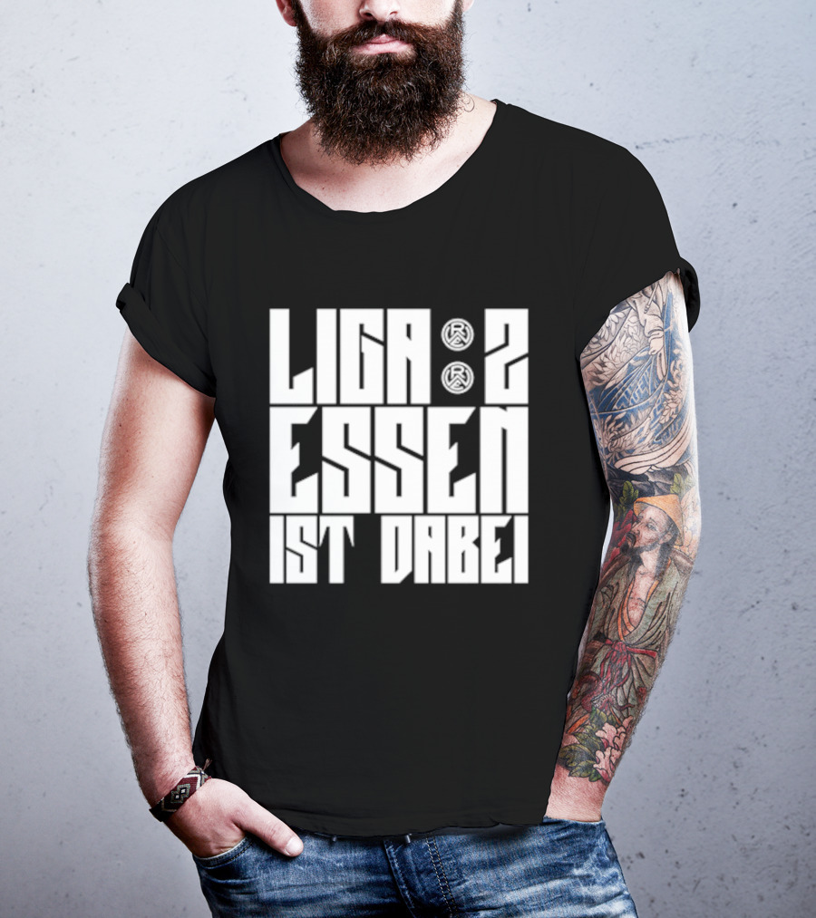 Liga 2 Essen Ist Dabei Soccer Celebration Football T-Shirt