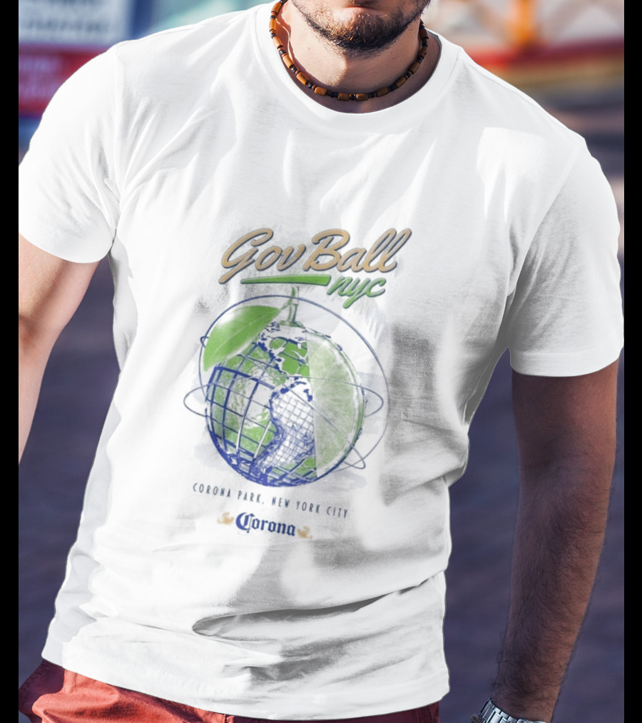 Gov Ball 2026 New York City June 5 7 Corona Festival T-Shirt