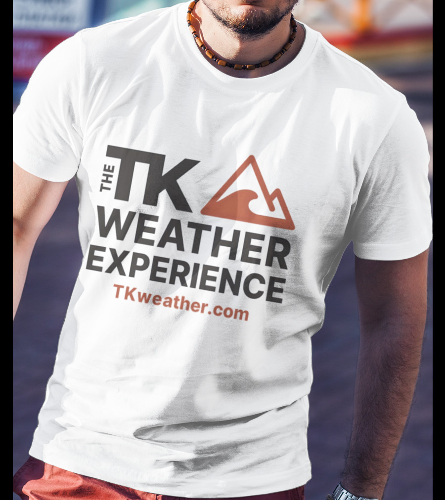 The TK Weather Experience TKweather Com Wave Mountain T-Shirt