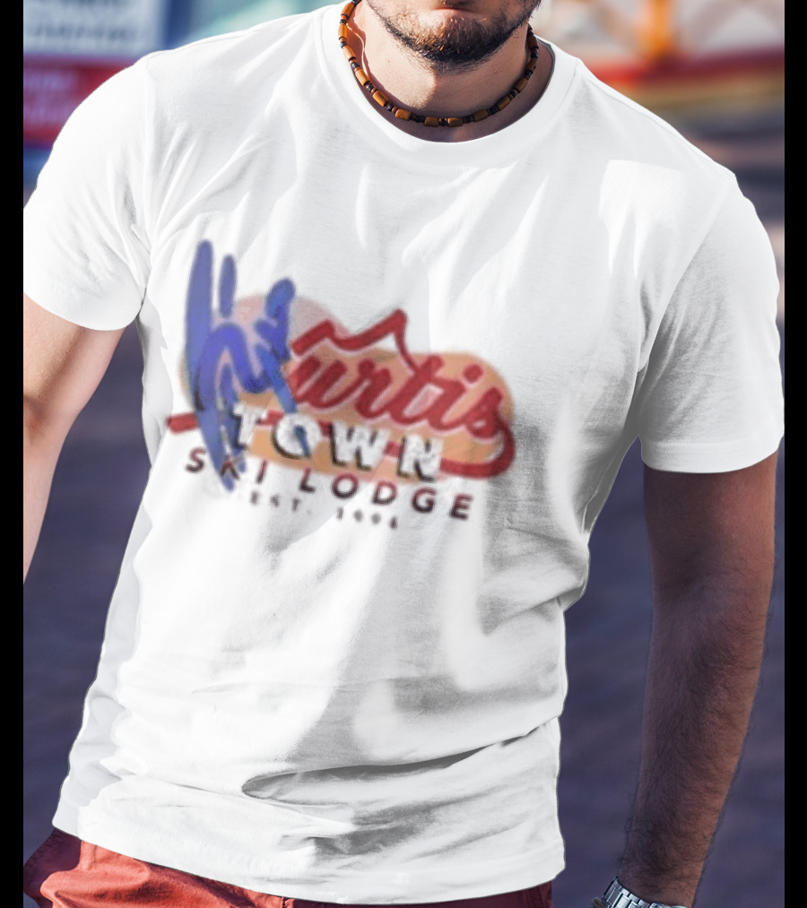 Kurtis Conner Ski Lodge Est 1994 Retro Winter Lodge T-Shirt