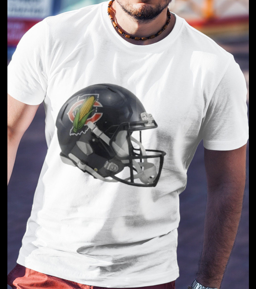 Chicago Bears Indiana Corn Helmet 2026 Edition T-Shirt