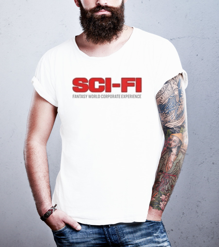 Sci Fi Fantasy World Corporate Experience T-Shirt