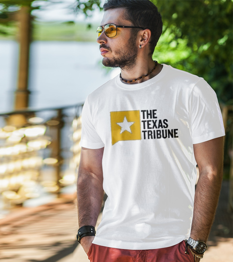 The Texas Tribune Star Athletic Heather T-Shirt