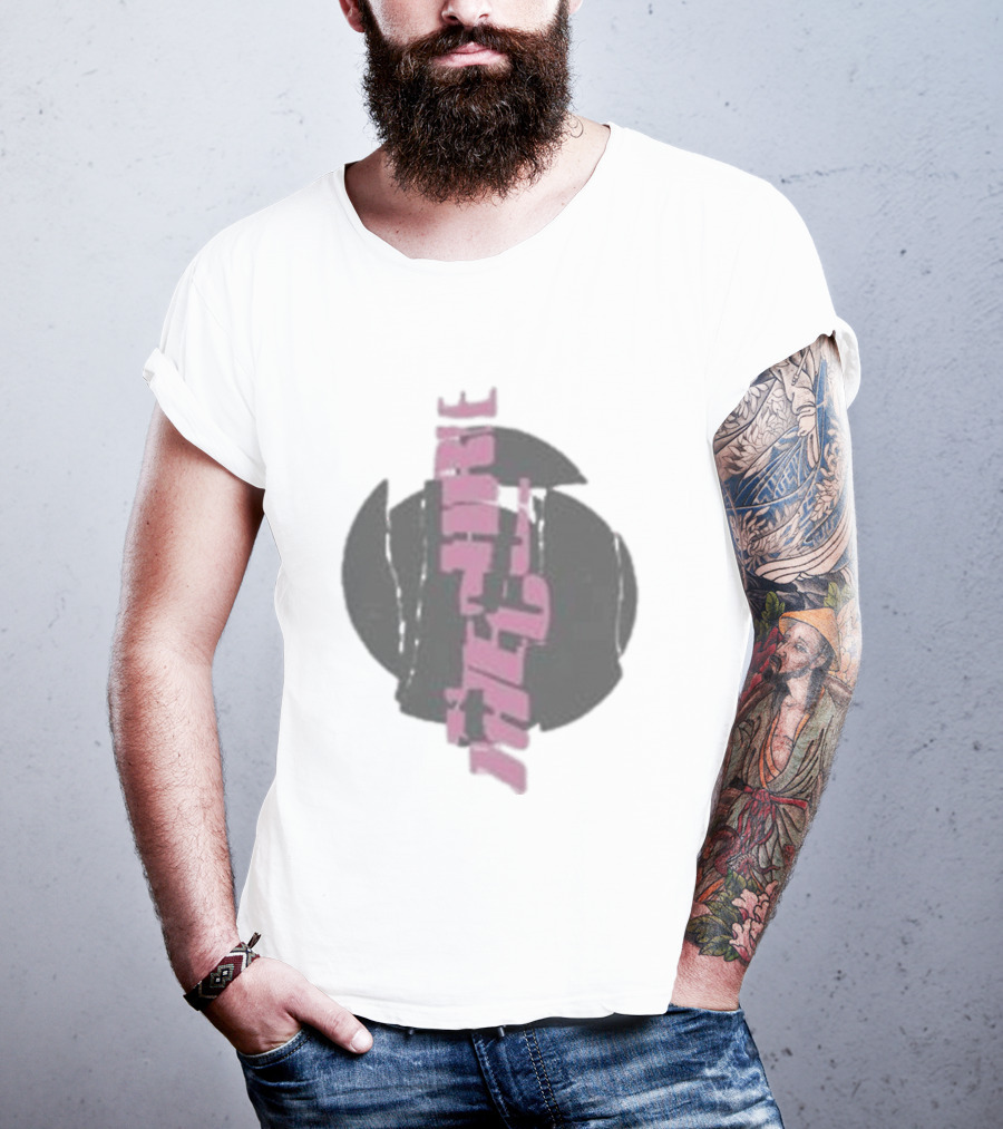 The Cure Vertical Festival Summer 2026 Black And Pink T-Shirt