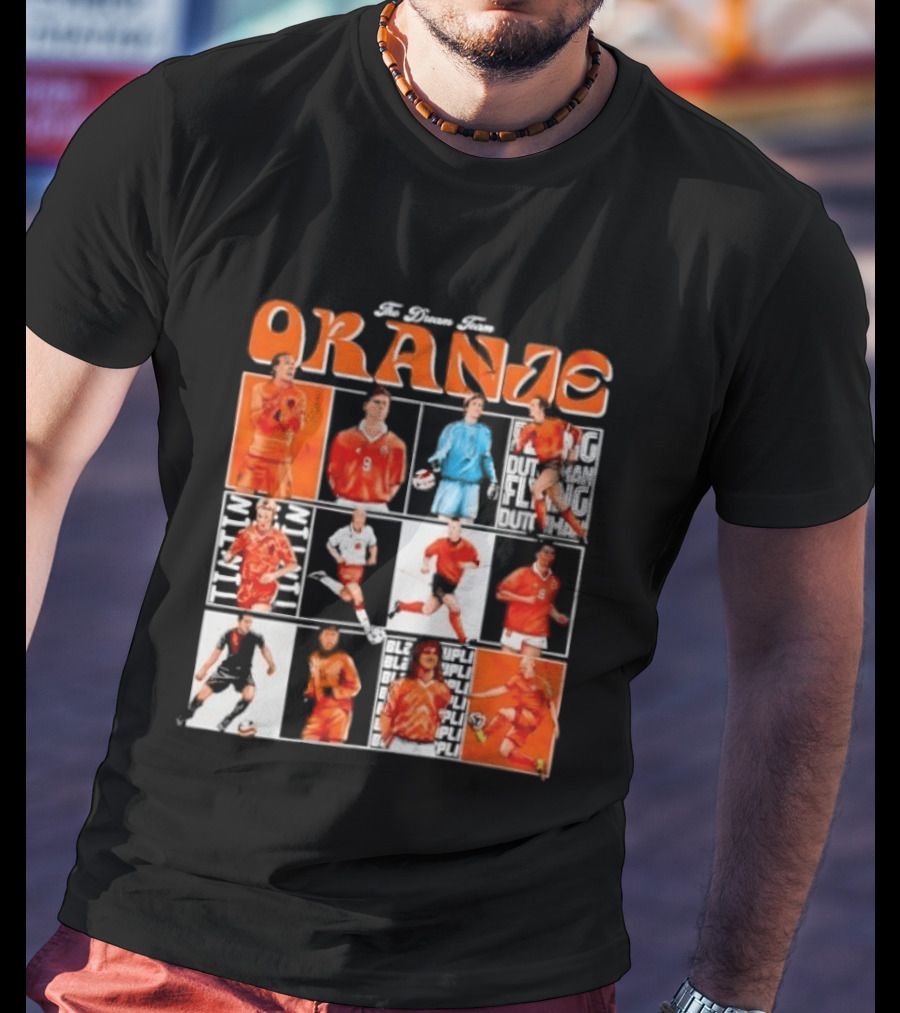 The Oranje Holland Football Legends Dream Team Series T-Shirt