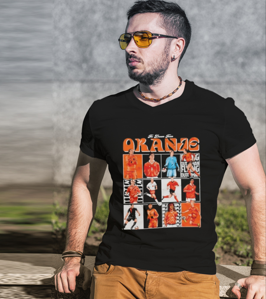 The Oranje Holland Football Legends Dream Team Series T-Shirt