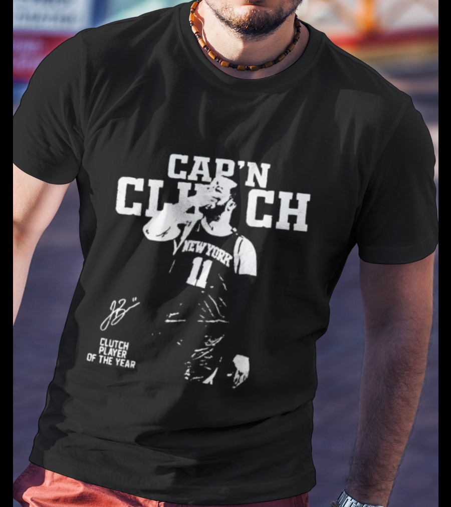 Cap'n Clutch Player Of The Year Jalen Brunson T-Shirt