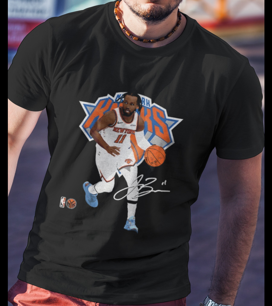 Jalen Brunson Dunk New York Knicks Basketball NBA T-Shirt