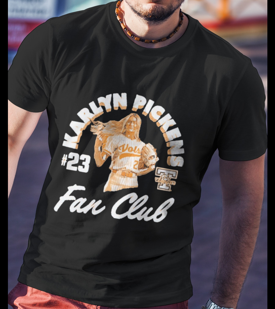 Karlyn Pickens #23 Tennessee Lady Vols Fan Club T-Shirt
