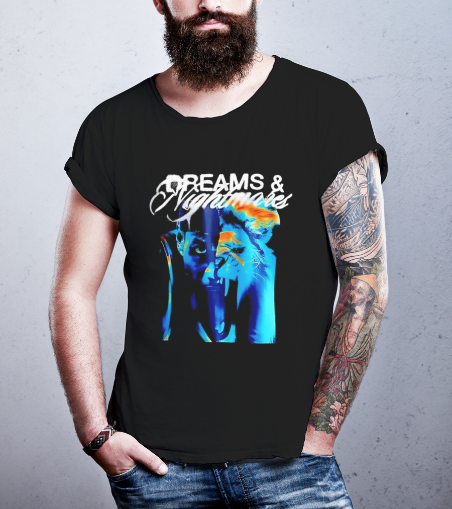 Kobe Bryant Mamba Lion Dreams Nightmares T-Shirt