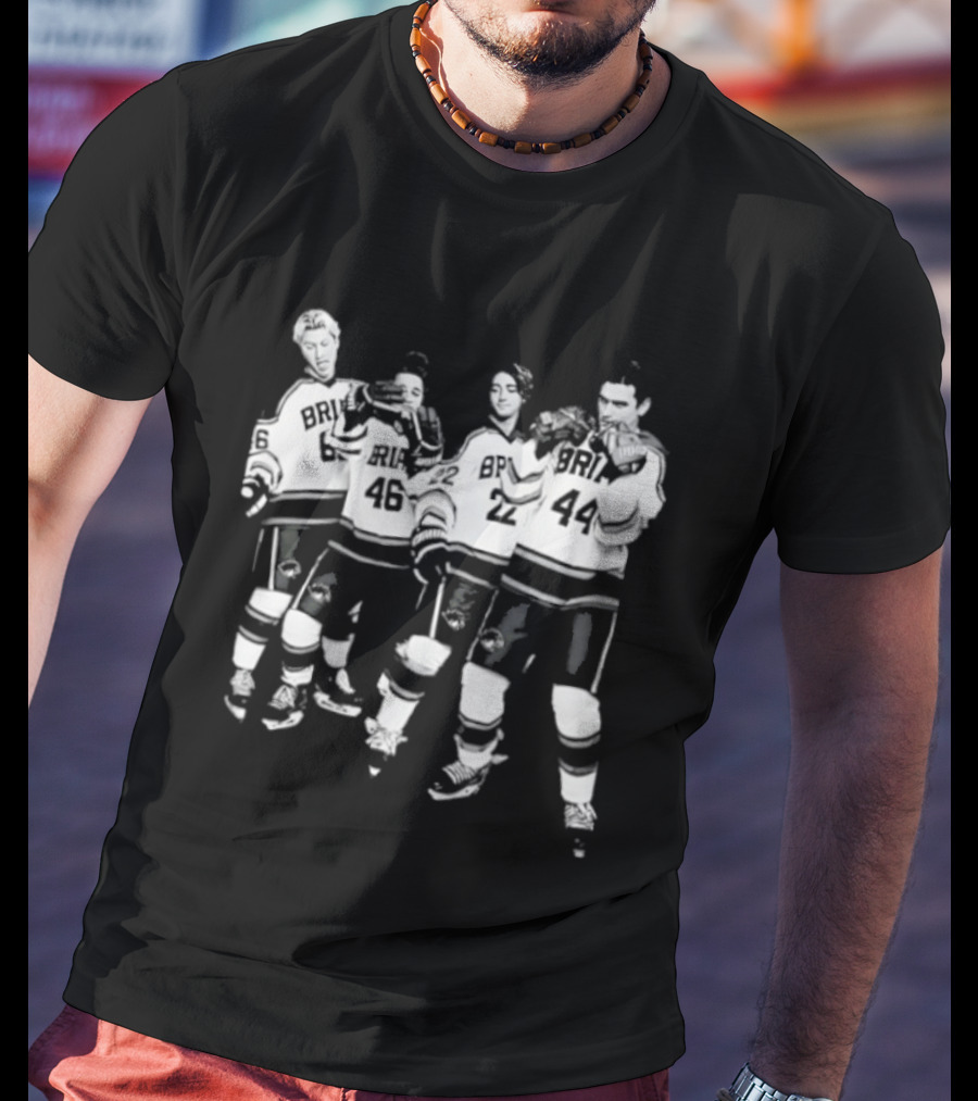 Briar Hawks University 48 22 14 44 Hockey Team T-Shirt